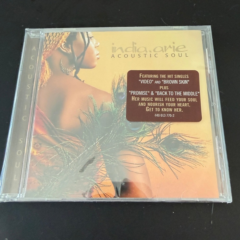 India Arie Acoustic Soul CD Motown 2001 Neo Soul New Sealed